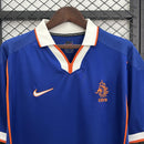 Camisa Retrô Holanda 1998 II Away - Azul - Nike