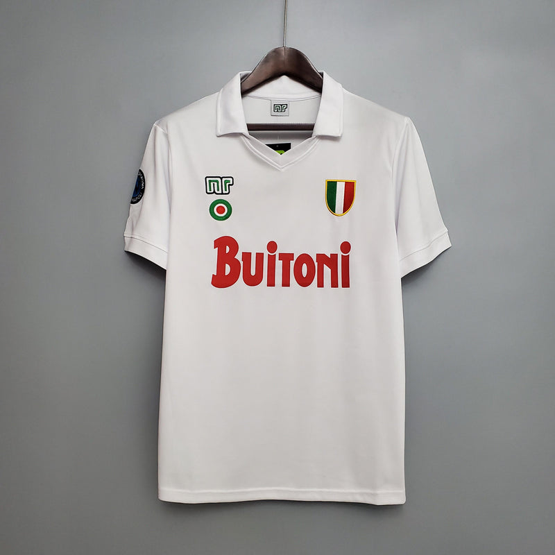 Camisa Retrô Napoli 1987/1988 II Away Branca