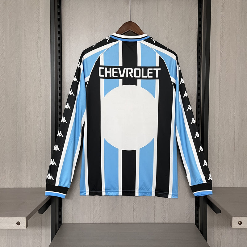 Camisa Retrô Grêmio 2000 I Home - Kappa Manga Longa