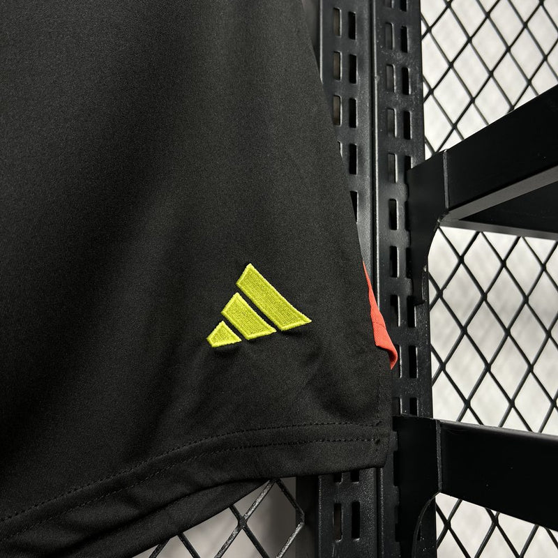 Short Espanha Euro 2024/2025 Goleiro - Preto