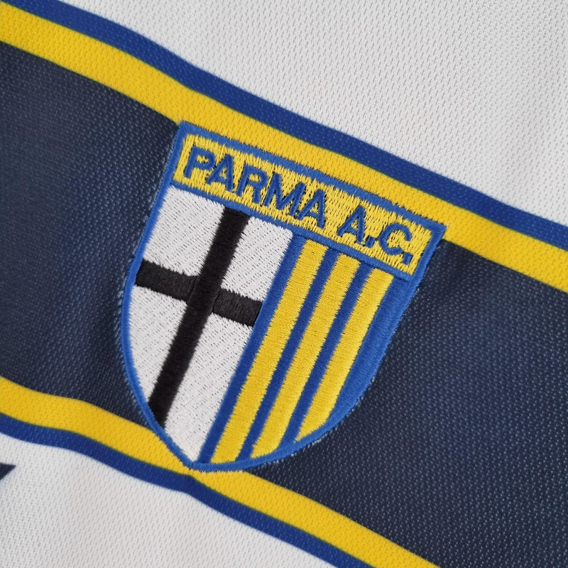 Camisa Retrô Parma 2001/2002 II Away - Branca - Champion