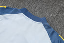 24/25 Conjunto Treino Boca Juniors - Frio Zíper Curto - Azul Claro