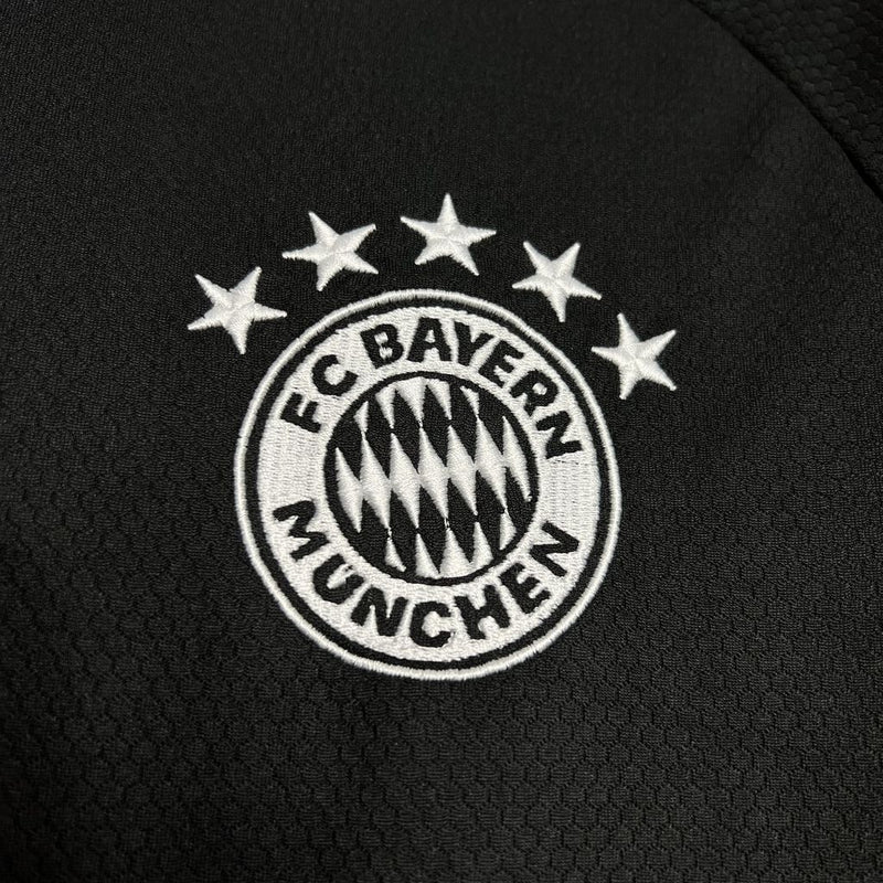 Camisa Bayern de Munique 2024/2025 Goleiro - Preta - Torcedor