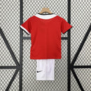 Conjunto Infantil Retrô - Manchester United 2005/06 I Home