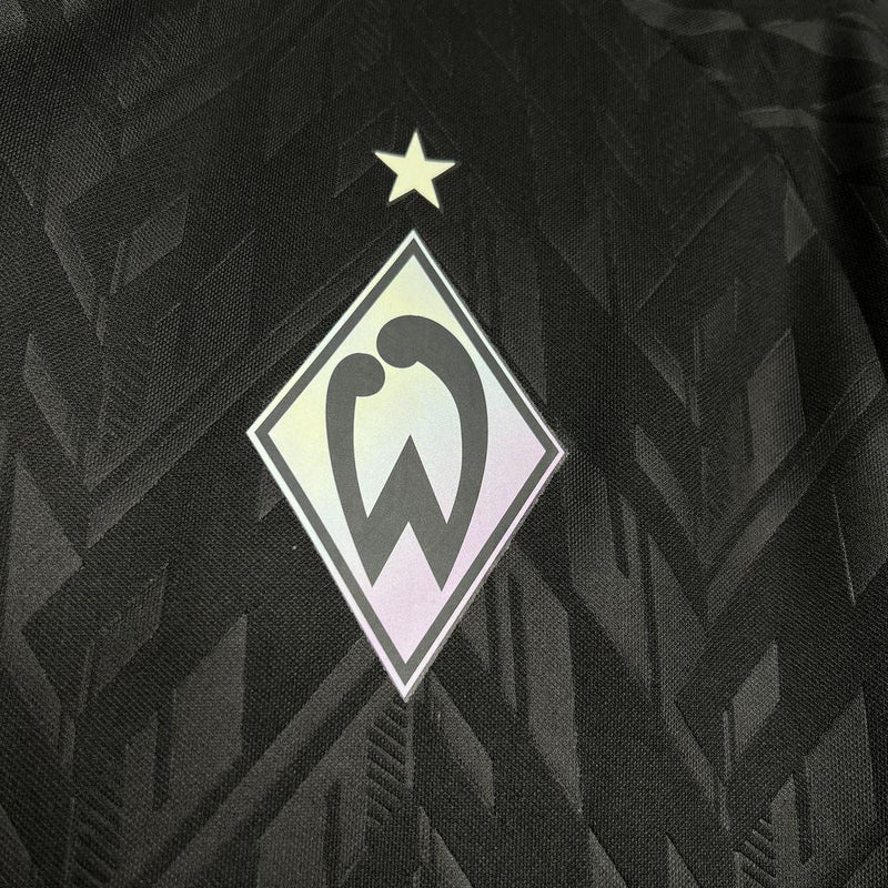 Camisa Werder Bremen 24/25 III Third - Torcedor - Preta