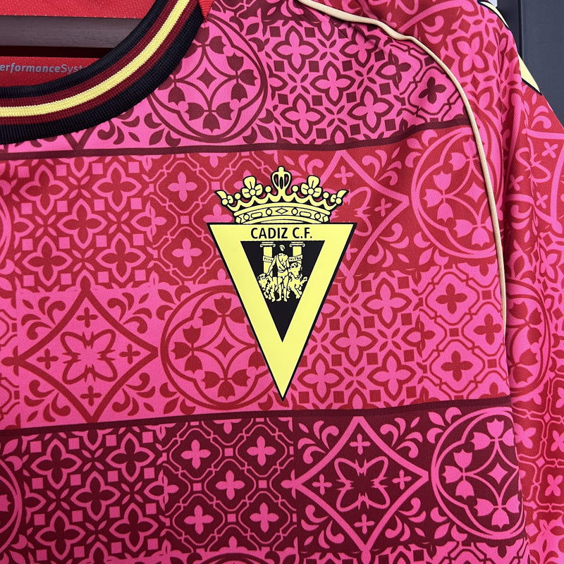 Camisa Cadiz 25/26 II Away - Torcedor - Vermelha