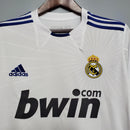 Camisa Retrô Real Madrid 2010/2011 I Home - Manga Longa Adidas