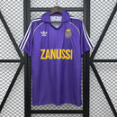 Camisa Retrô Real Madrid 1984/1985 II Away - Roxa