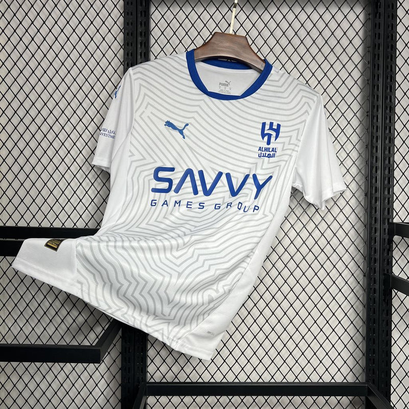 Camisa Al-Hilal 2024/25 II Away - Torcedor - Branca
