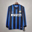 Camisa Retrô Inter de Milão 2010/2011 I Home - Manga Longa Nike
