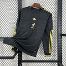 Camisa México de Ouro 25/26 - Torcedor Manga Longa - Preta