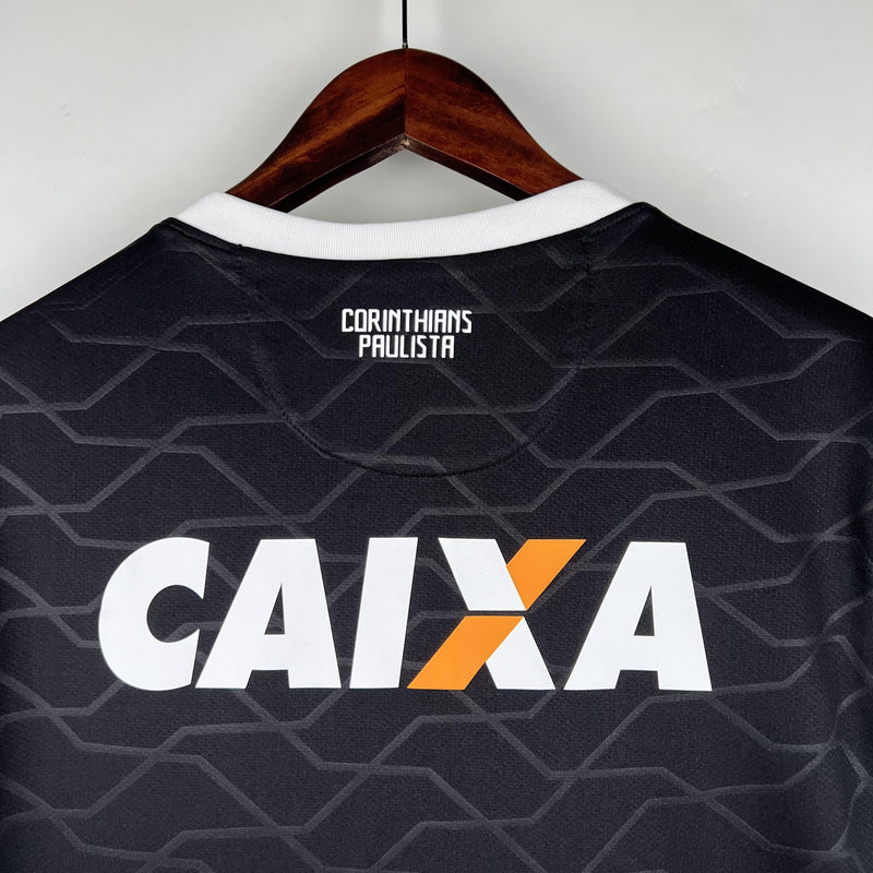 Camisa Retrô Corinthians 2008 II Away - Preta - Nike