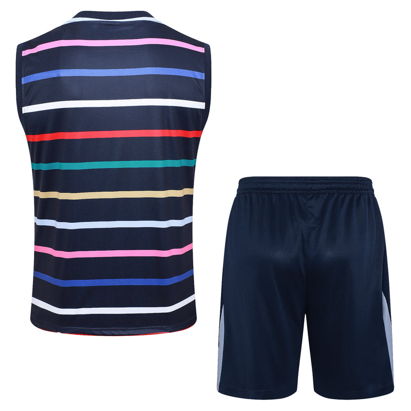 24/25 Conjunto Treino França - Regata - Colorido