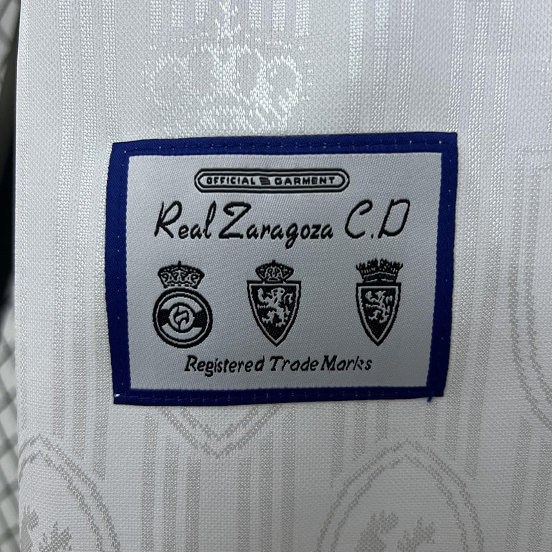 Camisa Retrô Zaragoza 1997/1998 I Home - Branca