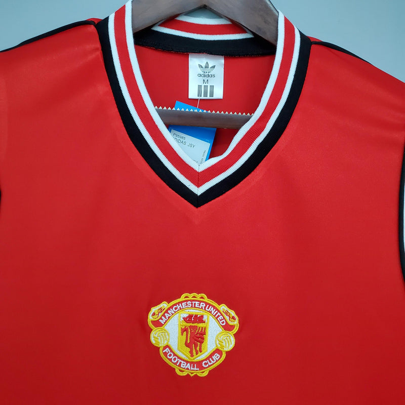 Camisa Retrô Manchester United 1985/1986 I Home - Adidas