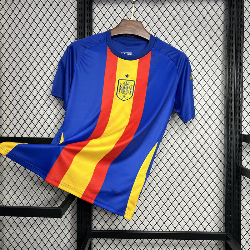 Camisa Espanha 24/25 Pré-Jogo - Torcedor