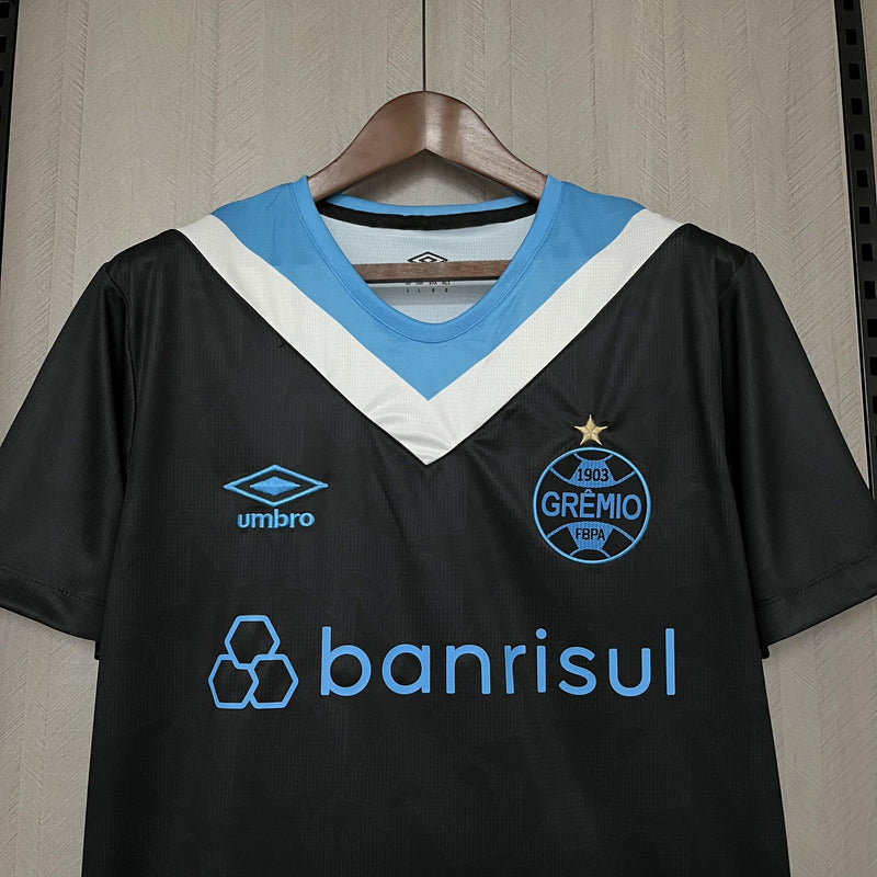 Camisa Grêmio 2024/25 III Third - Torcedor - Preta