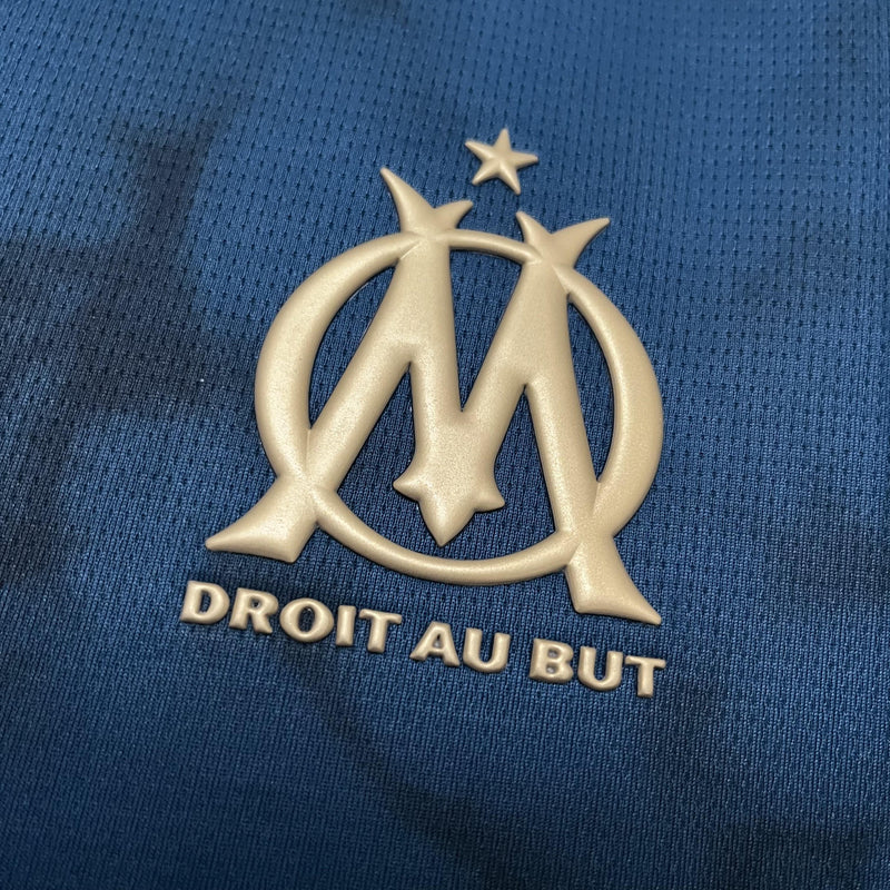 Camisa Olympique de Marseille 24/25 Edição Especial - Torcedor - Azul