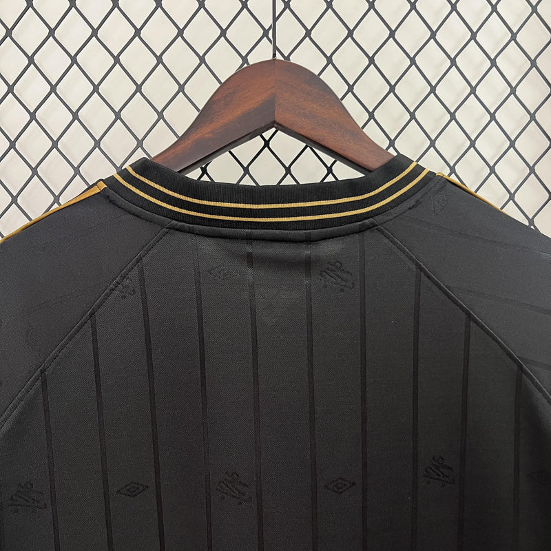 Camisa Santos Charlie Brown Jr Oversized - Preta - Torcedor