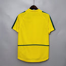 Camisa Retrô Brasil 2002 I Home - Amarelinha - Nike