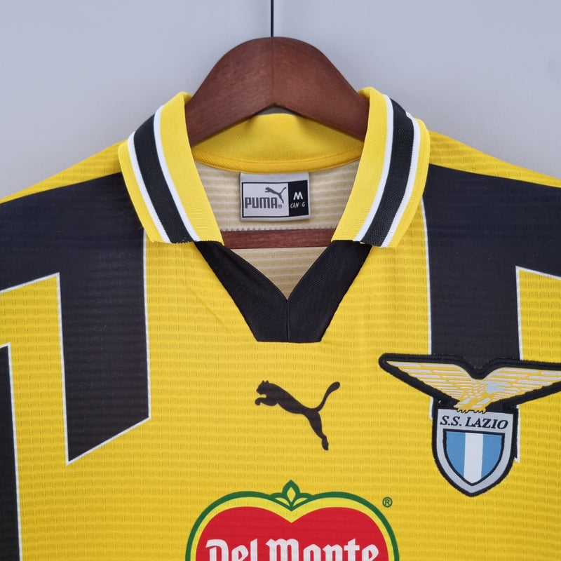 Camisa Retrô Lazio 1998/2000 III Third - Amarela - Puma