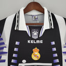 Camisa Retrô Real Madrid 1997/1998 III Third - Preta - Kelme