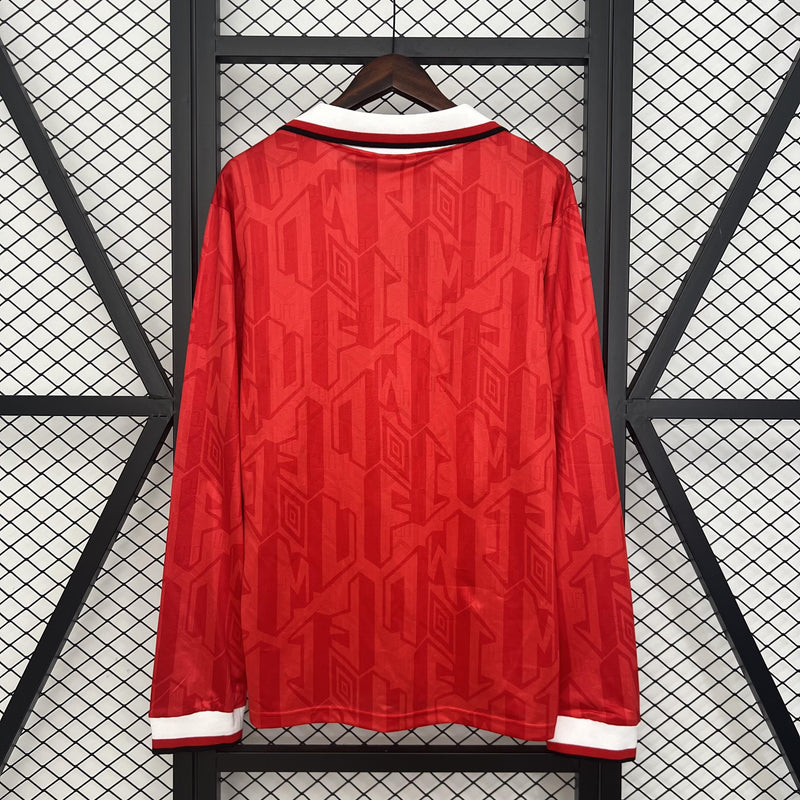 Camisa Retrô Manchester United 1992/1994 - Manga Longa