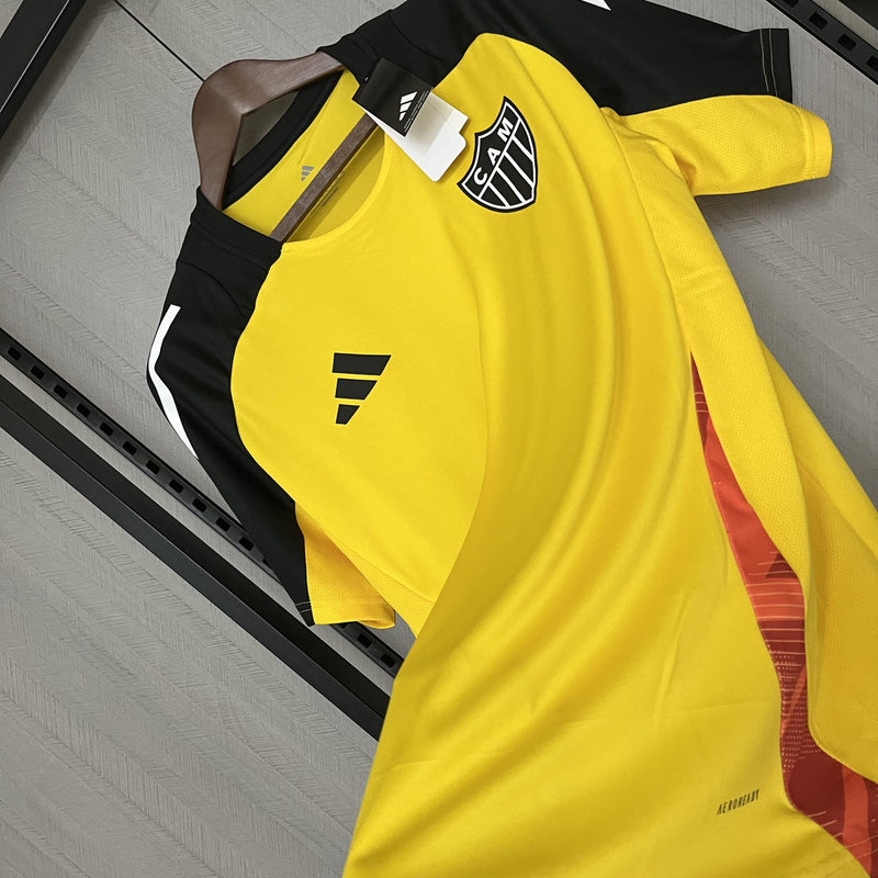 Camisa Atlético Mineiro 25/26 Treino - Torcedor - Amarela