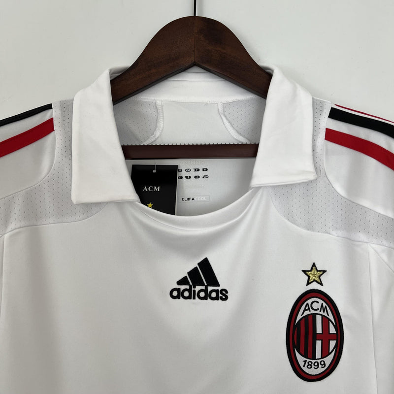 Camisa Retrô Milan 2007/2008 II Away - Branca - Adidas