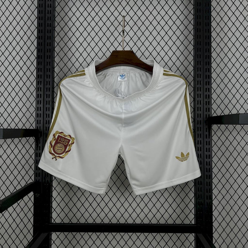 Short Bayern de Munique Aniversário 125 Anos 2024/2025 - Branco