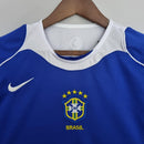 Camisa Retrô Brasil 2004/2006 II Away - Azul - Nike