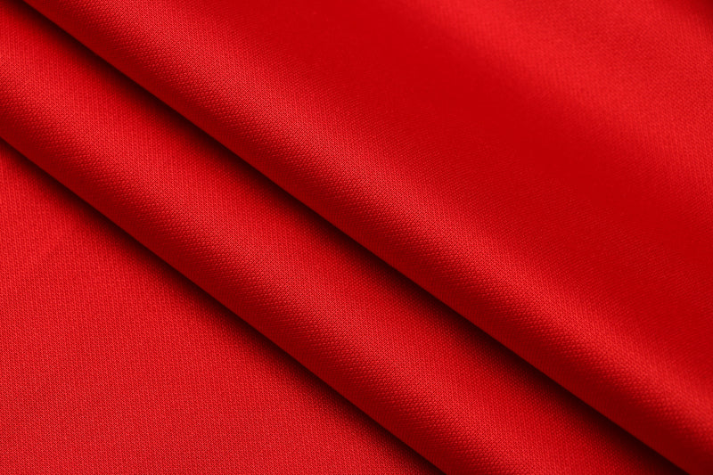 23/24 Conjunto Comissão Flamengo - Frio Zíper Curto - Vermelho