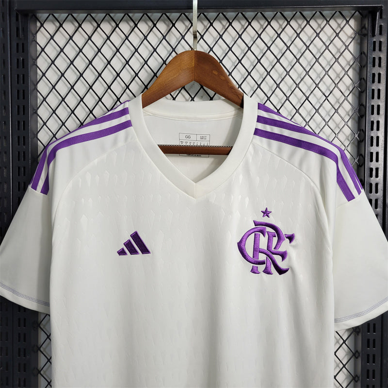 Camisa Flamengo 2023/24 Goleiro - Branca - Torcedor