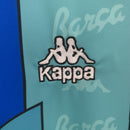 Camisa Retrô Barcelona 1996/1997 II Away - Azul - Manga Longa Kappa