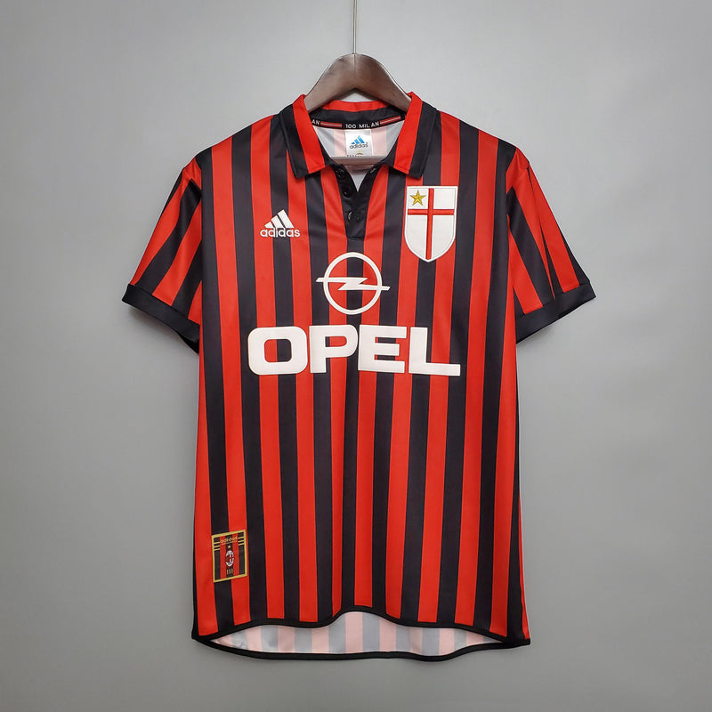 Camisa Retrô Milan 1999/2000 I Home - Adidas