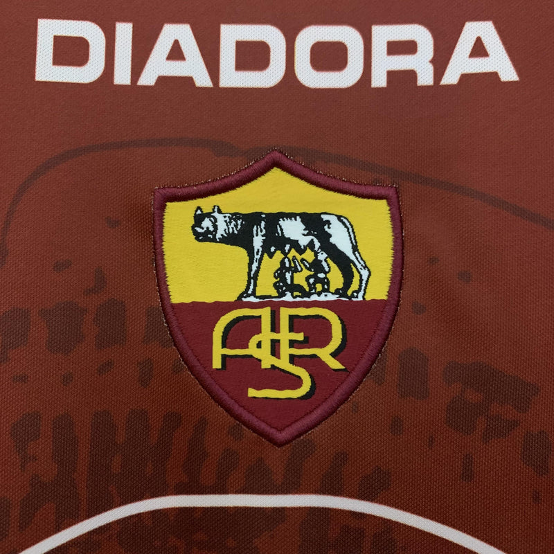 Camisa Retrô Roma 1997/1998 I Home - Diadora