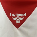 Camisa Retrô Dinamarca 1988 II Away - Branca - Hummel