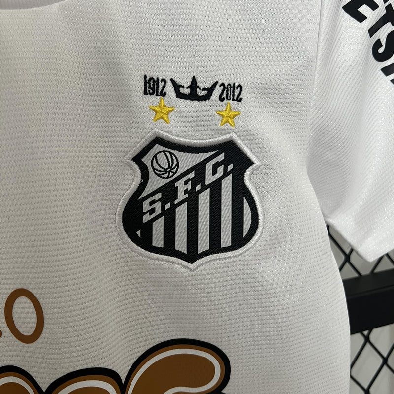 Conjunto Infantil Retrô - Santos 2011/12 I Home