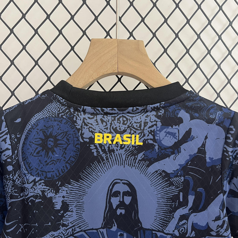 Conjunto Infantil - Brasil 2024 Edição Especial Cristo