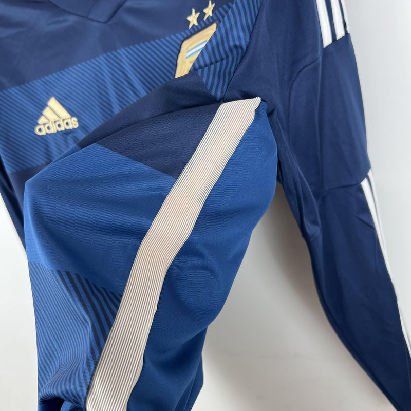 Camisa Retrô Argentina 2014 II Away - Manga Longa Adidas