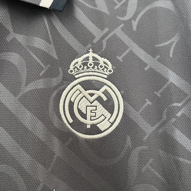 Camisa Real Madrid 2024/25 III Third - Torcedor - Cinza
