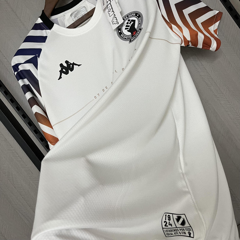Camisa Vasco 2024/25 Aquecimento - Torcedor - Branca
