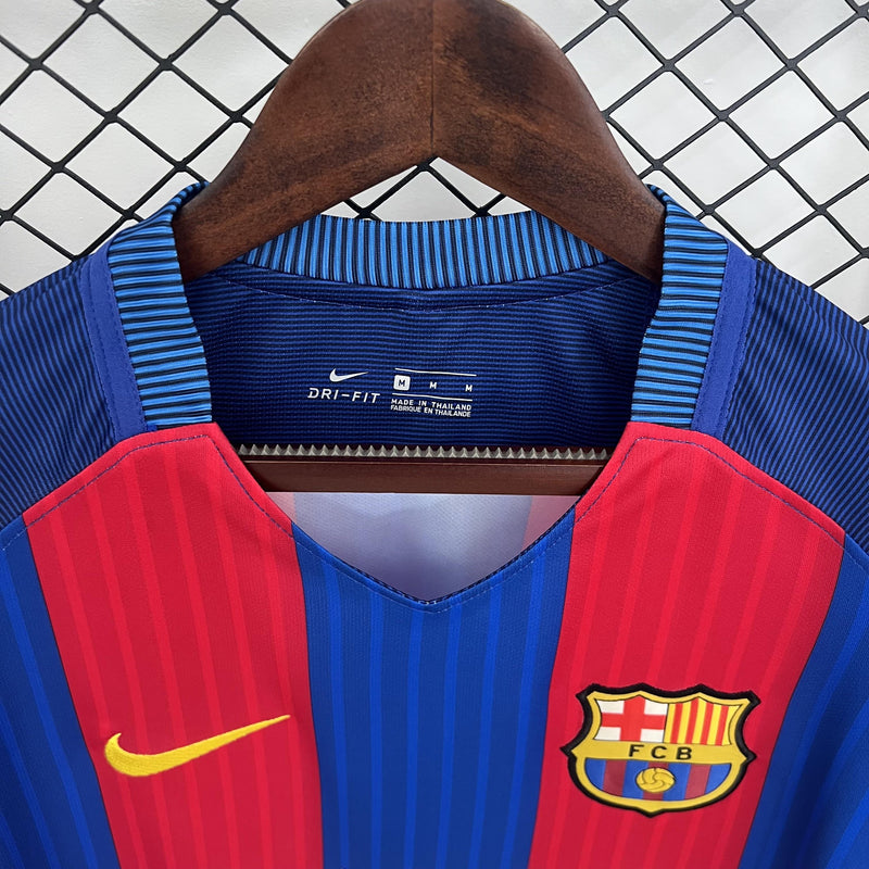 Camisa Retrô FC Barcelona 2016/2017 - Manga Longa