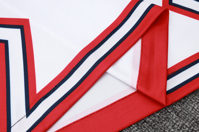 23/24 Conjunto Treino PSG - Regata Calor - Branco Jordan
