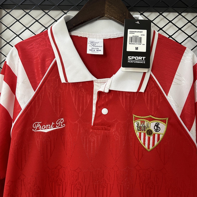 Camisa Retrô Sevilla 1992/1993 II Away - Vermelha
