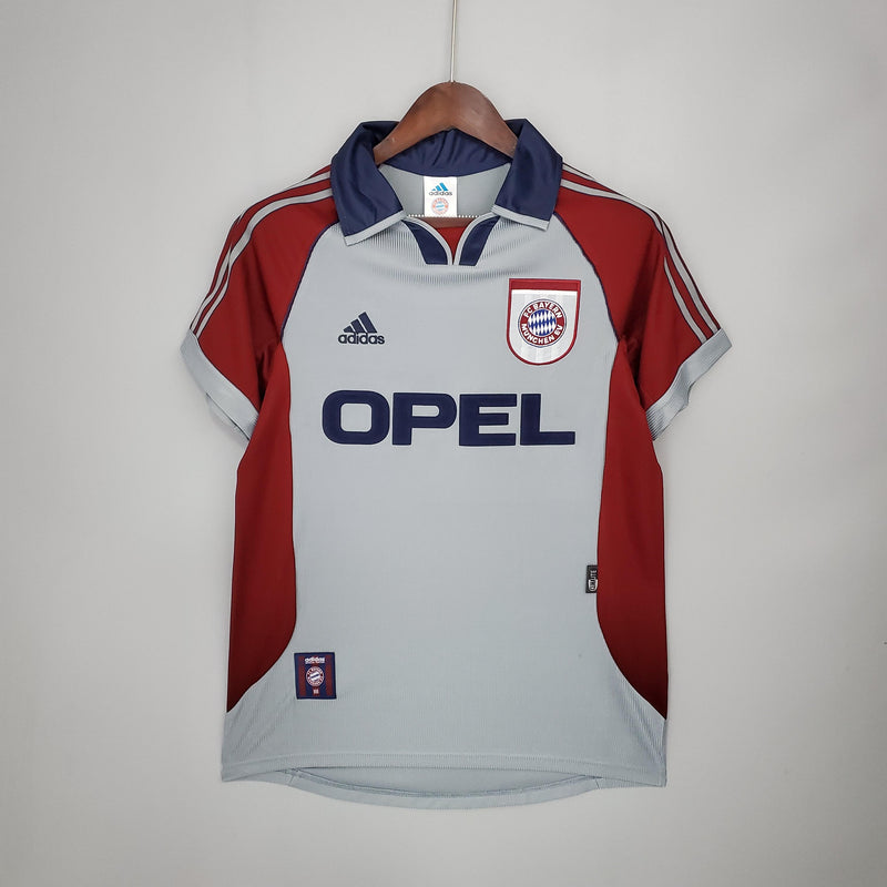 Camisa Retrô Bayern de Munique 1998/1999 II Away - Cinza