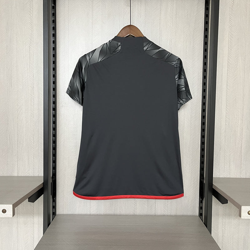 Camisa Flamengo 2024/25 III Third - Feminina - Cinza