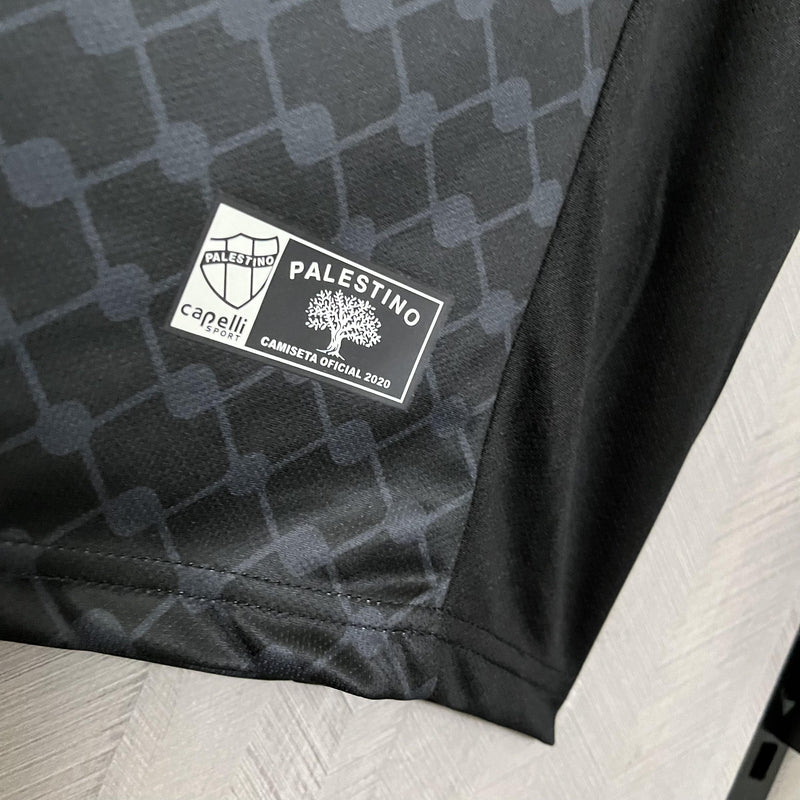 Camisa Palestino 2024/25 II Away - Torcedor - Preta