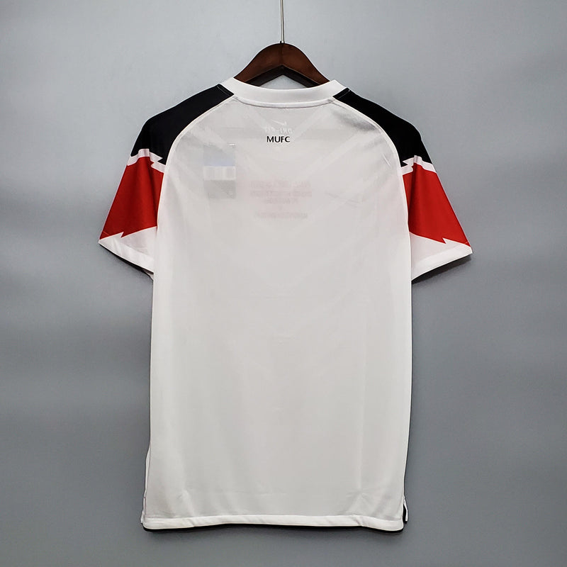 Camisa Retrô Final Champions Manchester United 2010/2011 Away Branca