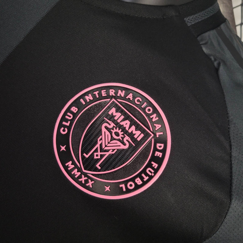 Camisa Inter Miami 2025/2026 II Away Preta - Jogador